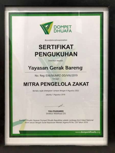 Zakat Fitrah Bersama Gerak Bareng Gerak Bareng