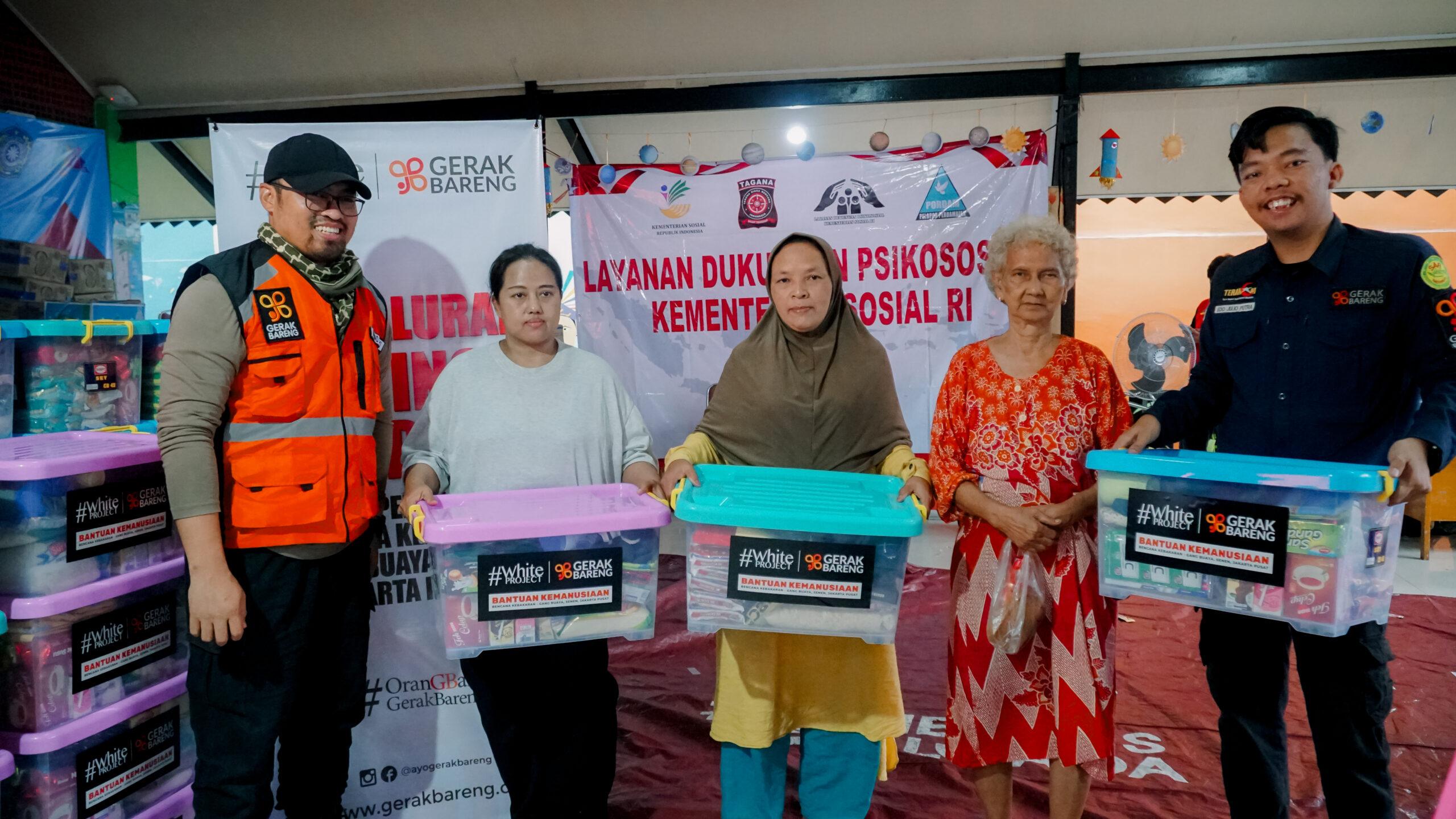 bantuan kebakaran jakarta